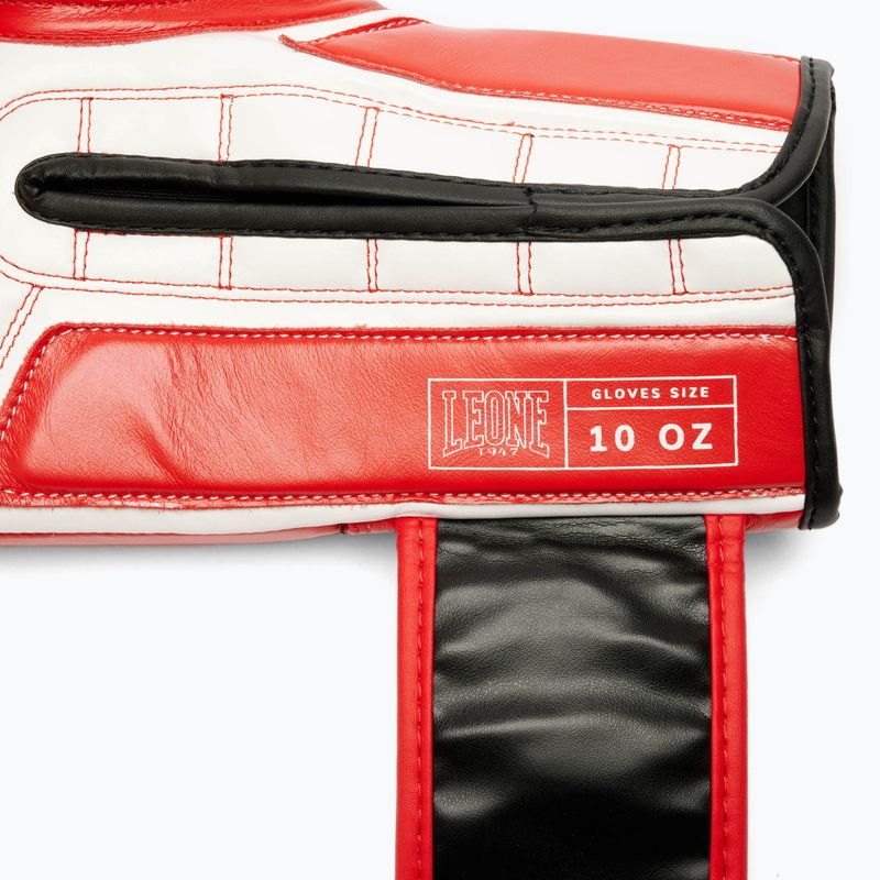 Boxerské rukavice LEONE 1947 Iconic red 9