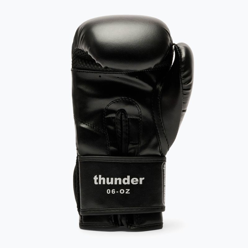 Dětské boxerské rukavice LEONE 1947 Thunder Jr black 3