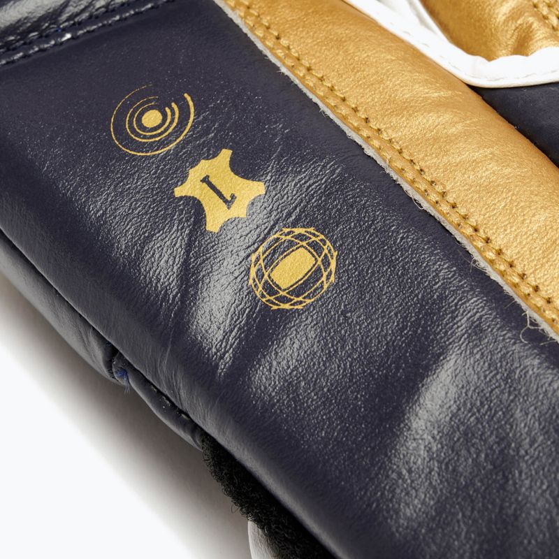 Boxerské rukavice LEONE 1947 Shock X blue 8