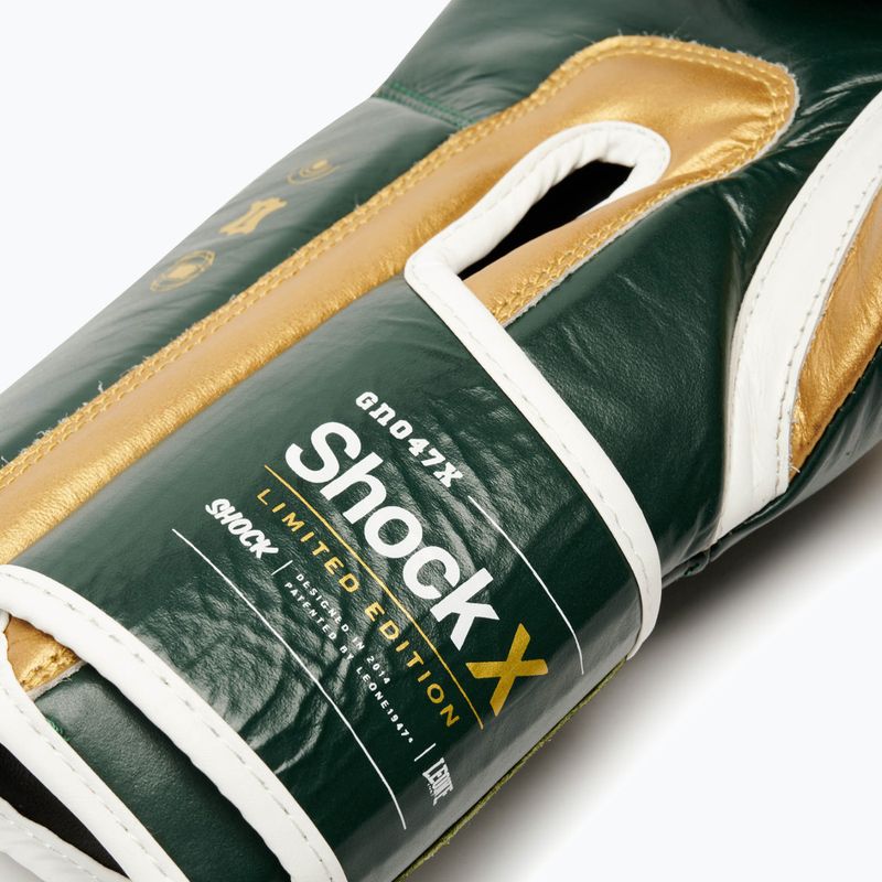 Boxovací rukavice LEONE 1947 Shock X green 9