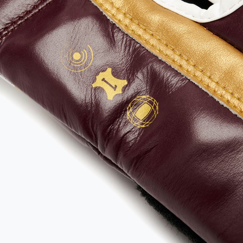 Boxerské rukavice LEONE 1947 Shock X burgundy 9