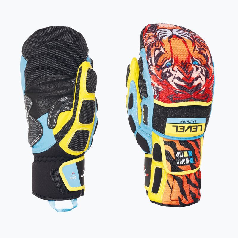 Lyžařské rukavice Level Worldcup CF Mitt orange
