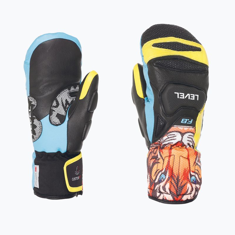 Dětské lyžařské rukavice Level SQ Jr CF Mitt orange