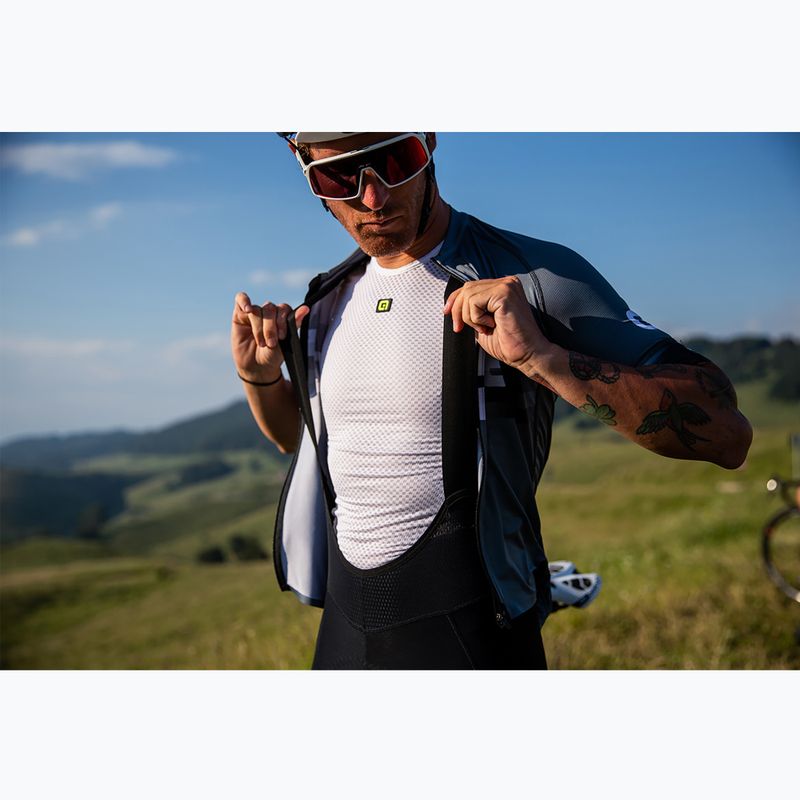 Pánský cyklistický dres Alé Velo Active white 3