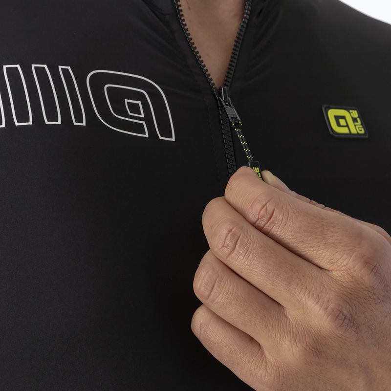 Pánský cyklistický dres Alé Color Block černý L14240119 4