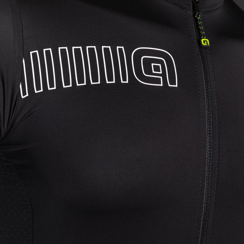 Pánský cyklistický dres Alé Color Block černý L14240119 8