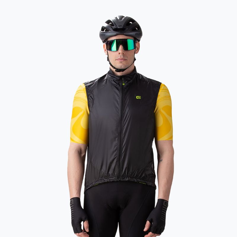 Pánská cyklistická vesta Alé Gilet Light Pack černá L15140119