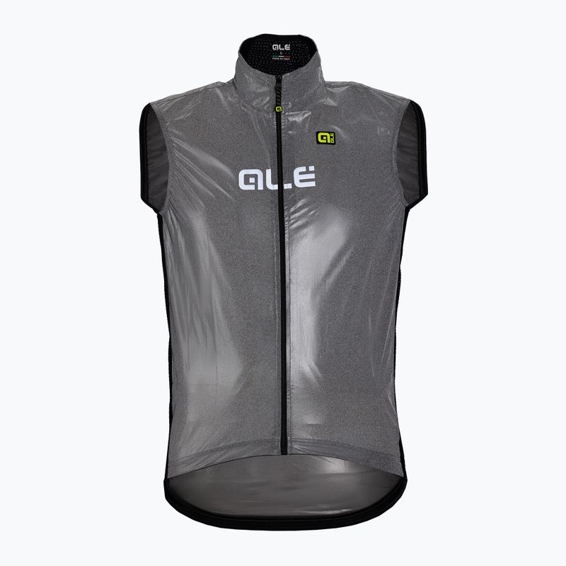 Pánská cyklistická vesta Alè Black Reflective grey L20038401 6