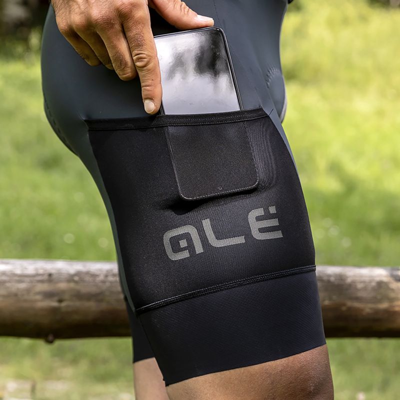 Pánské cyklistické šortky Alé Stones Cargo Bibshort černé L20158401 9