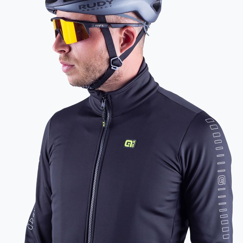 Pánská cyklistická mikina Ale Fondo černá L21045401 3