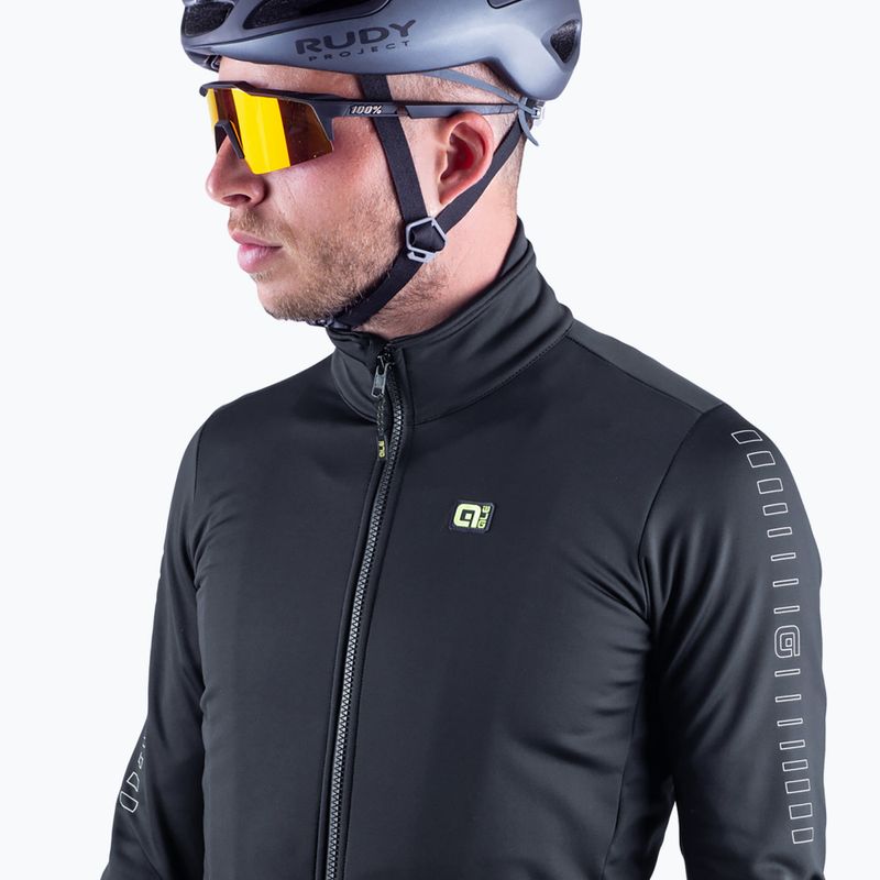 Pánská cyklistická bunda Alé Fondo černá L21046401 4