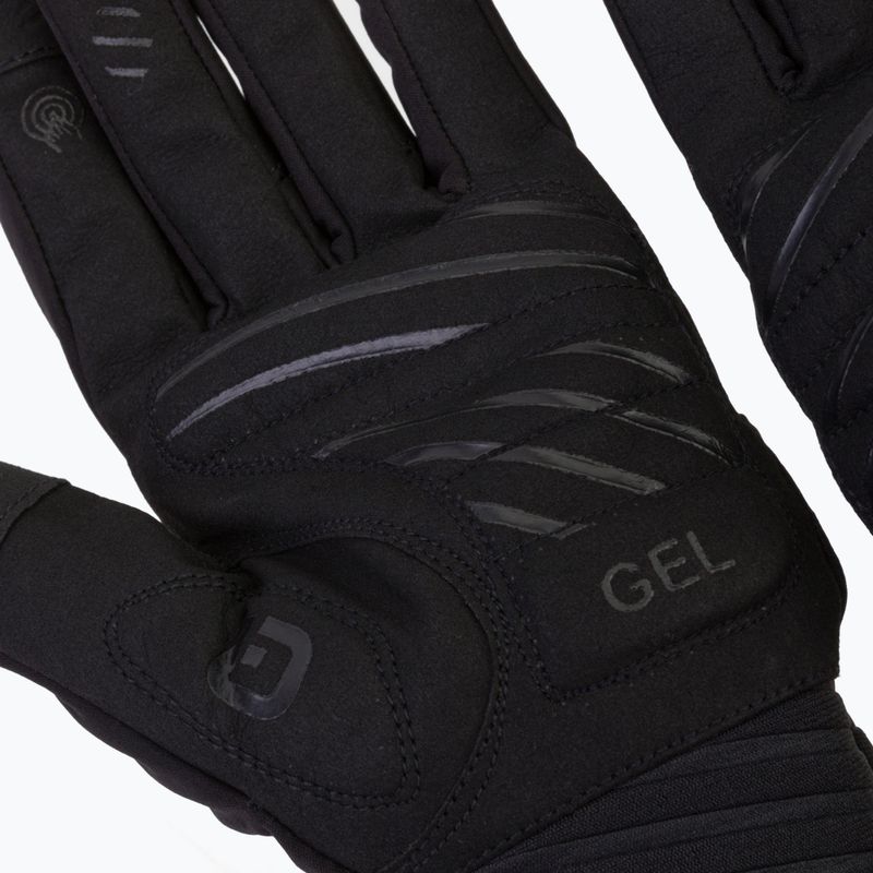 Cyklistické rukavice Alé Windprotection černé L21047401 4