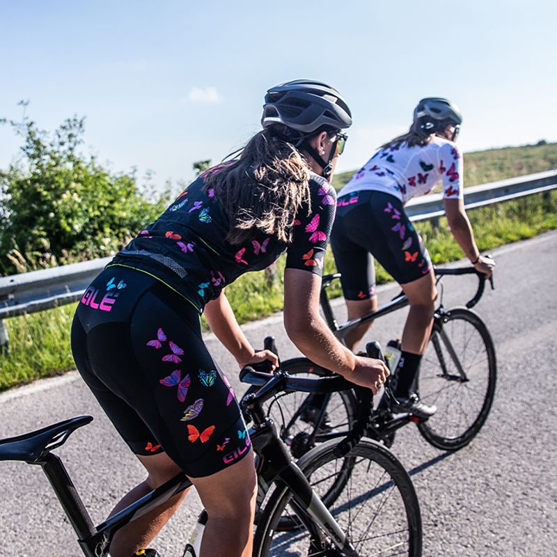Dámský cyklistický dres Alé Maglia Donna MC Butterfly černý L21169401 10