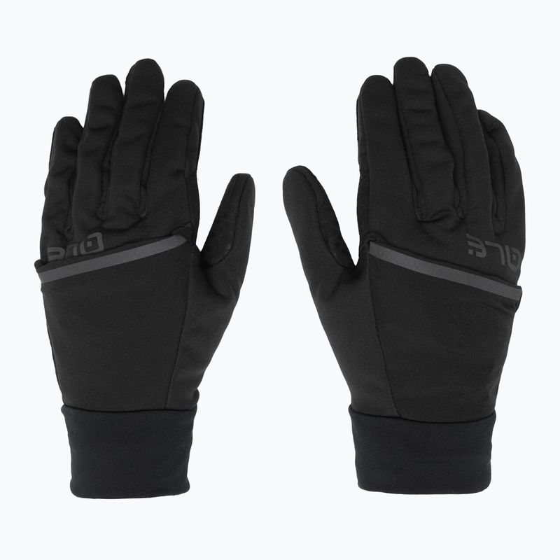 Cyklistické rukavice Alé Scirocco black 2