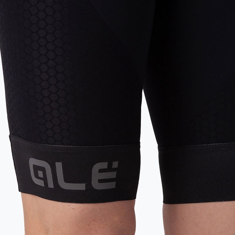 Cyklistické kraťasy pánské Alé Pantalone C/B Velocity HD2 bibshort černé L22140401 5