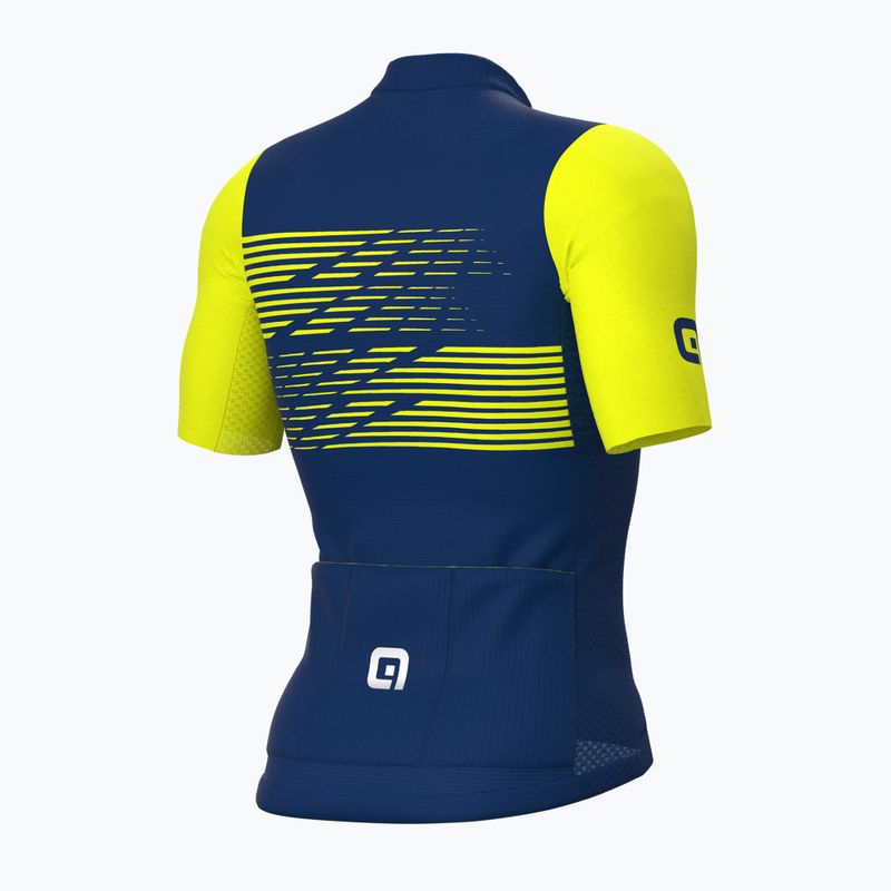 Pánský cyklistický dres Alé Maglia MC Logo modrý L22145402 8