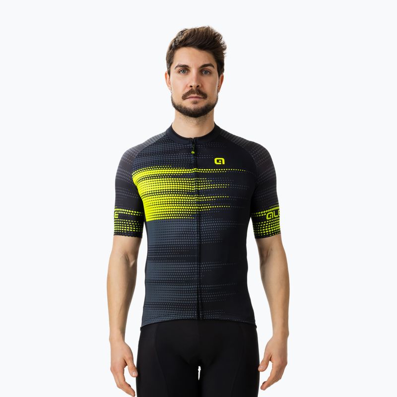 Pánský cyklistický dres Alé Turbo černý L22130401