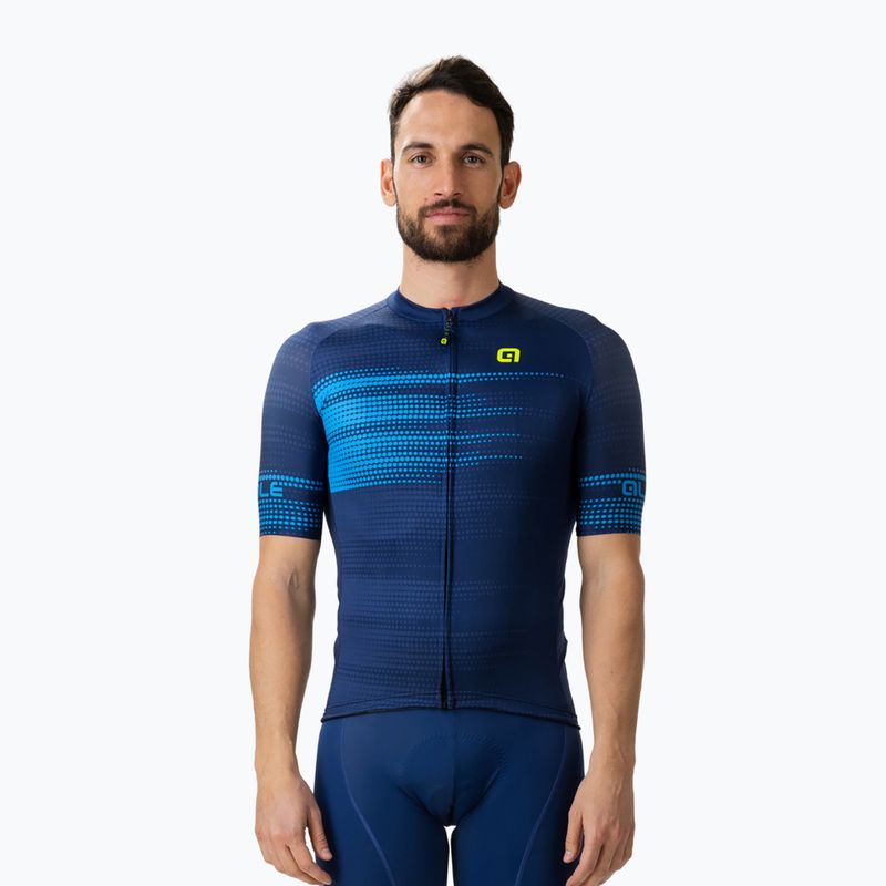 Pánský cyklistický dres Alé Turbo tmavě modrý L22130402