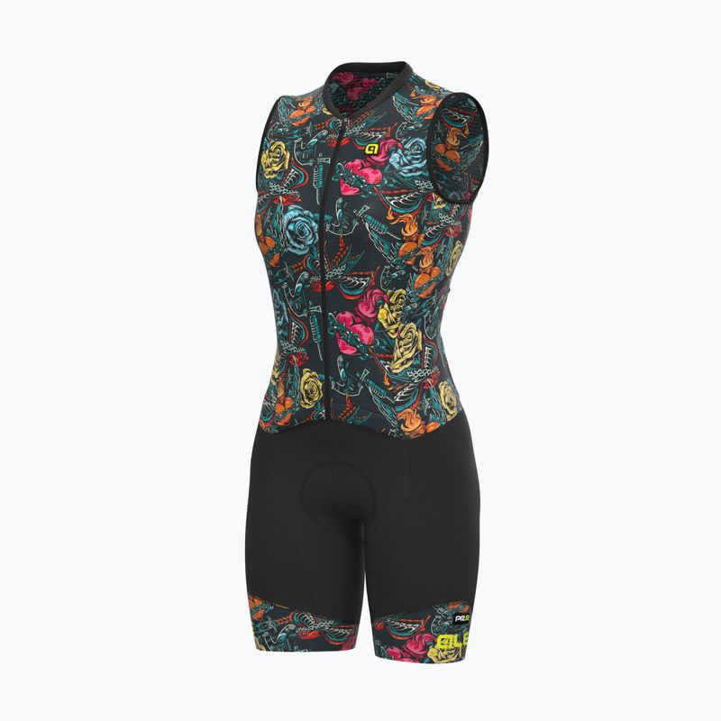 Dámský triatlonový oblek Alé Body SM Donna Tattoo grey L22156403