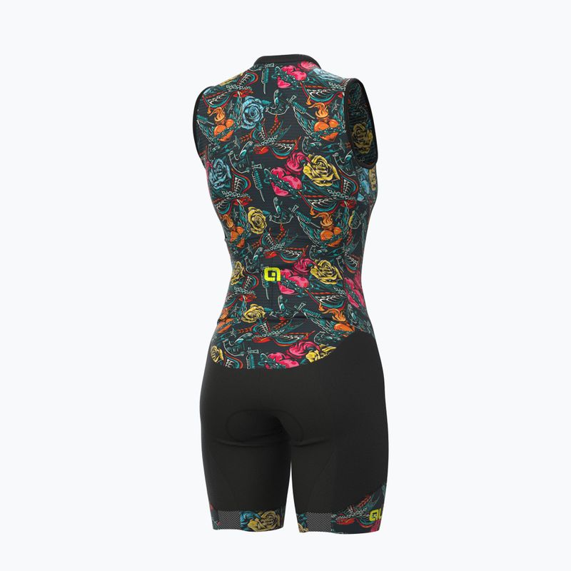 Dámský triatlonový oblek Alé Body SM Donna Tattoo grey L22156403 2