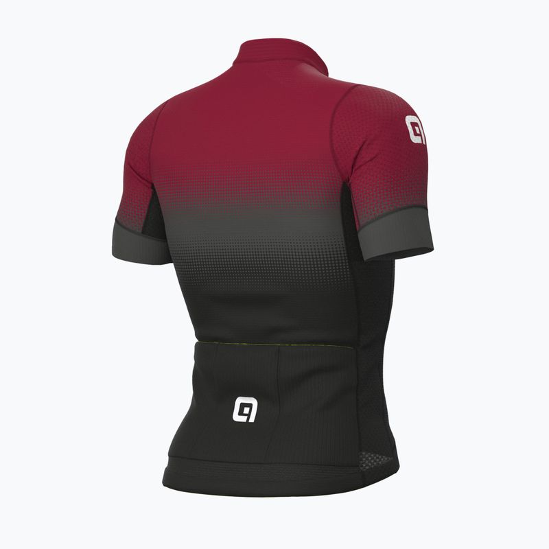 Pánský cyklistický dres Alé Gradient black/red L22144426 9