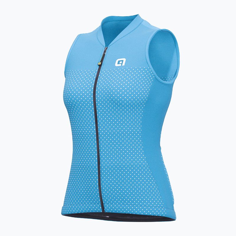 Dámský cyklistický dres ALÉ Level tyrkysový L22202461 7