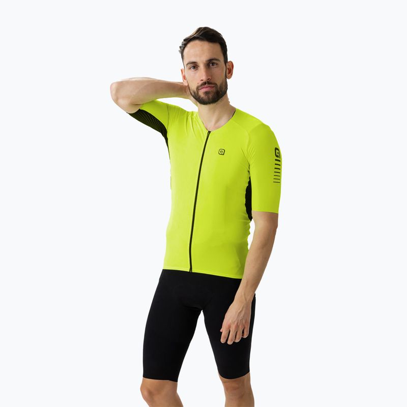 Pánský cyklistický dres Alé Race Special černo-žlutá L22166460 10