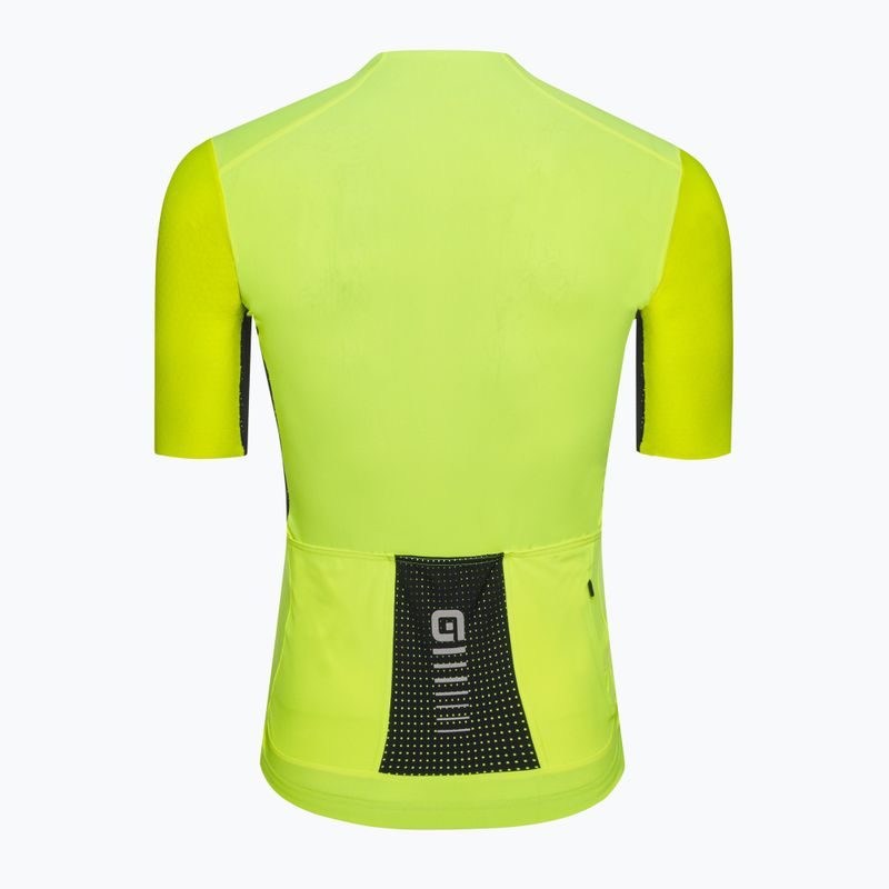 Pánský cyklistický dres Alé Race Special černo-žlutá L22166460 2