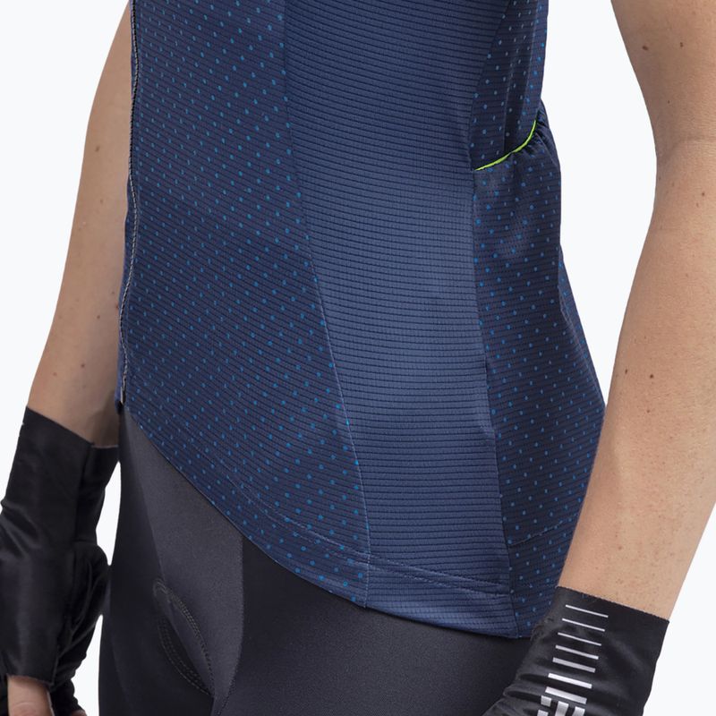 Dámský cyklistický dres Alé Level modrý L22202402 3