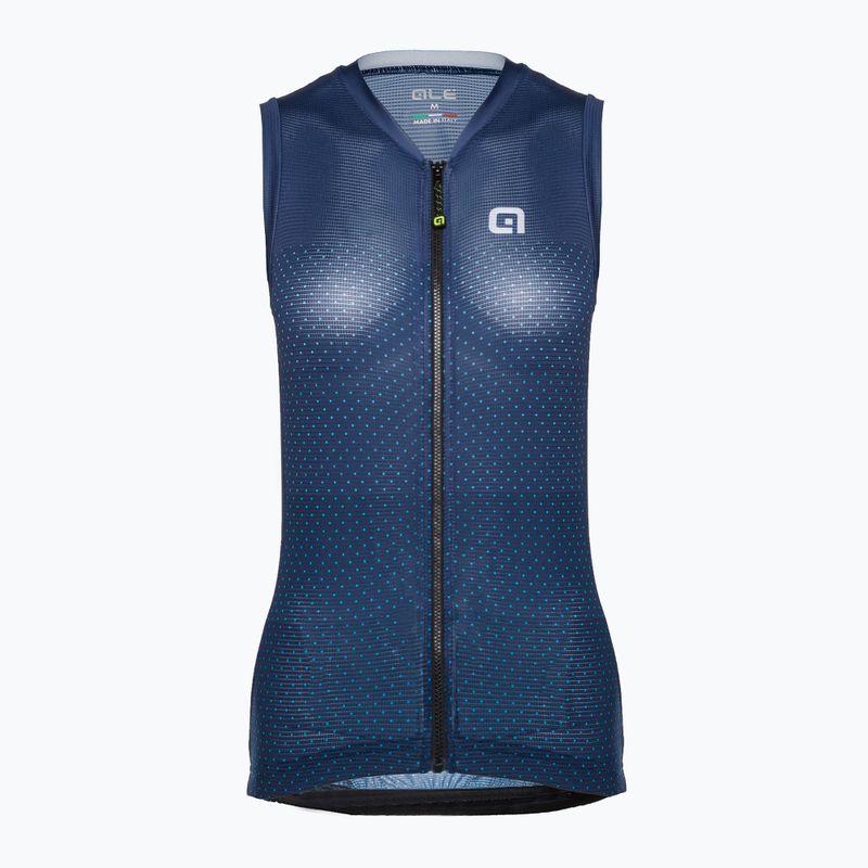 Dámský cyklistický dres Alé Level modrý L22202402 7
