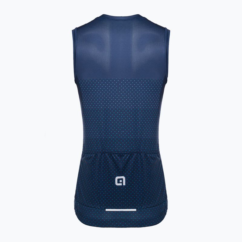 Dámský cyklistický dres Alé Level modrý L22202402 8