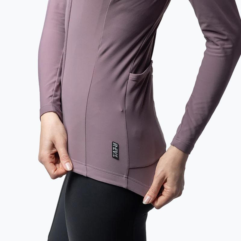 Dámská cyklistická mikina Alé Warm Race cashmere 5
