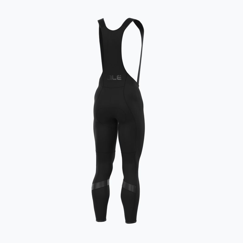 Cyklistické kalhoty pánské Alé Clima Warm Plus bibtights černé L23042401 9