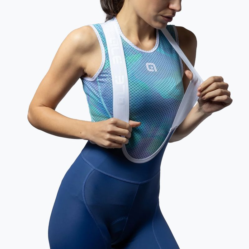 Dámské cyklistické šortky Alé Magic Colour Bibshorts blue 3