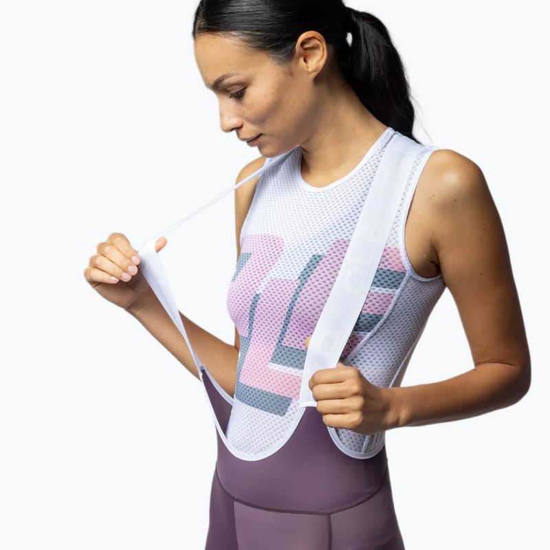 Dámské cyklistické šortky Alé Magic Colour Bibshorts bordeaux 3