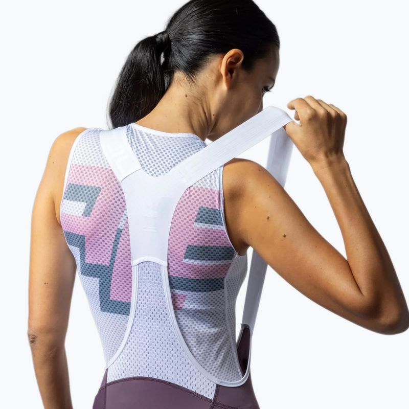 Dámské cyklistické šortky Alé Magic Colour Bibshorts bordeaux 4