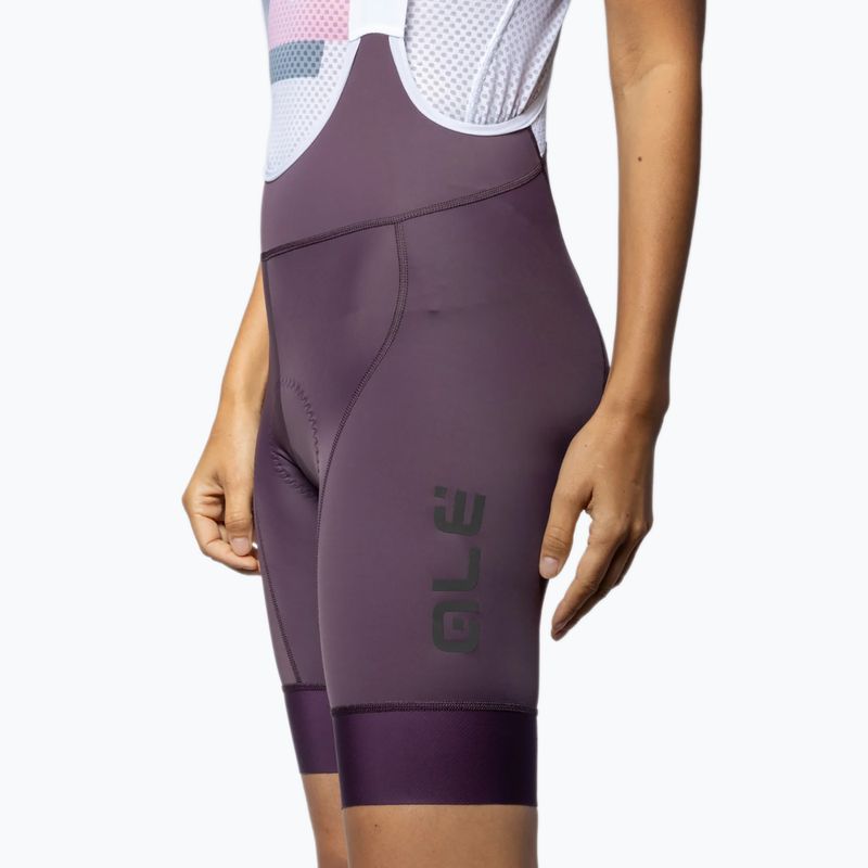 Dámské cyklistické šortky Alé Magic Colour Bibshorts bordeaux 5