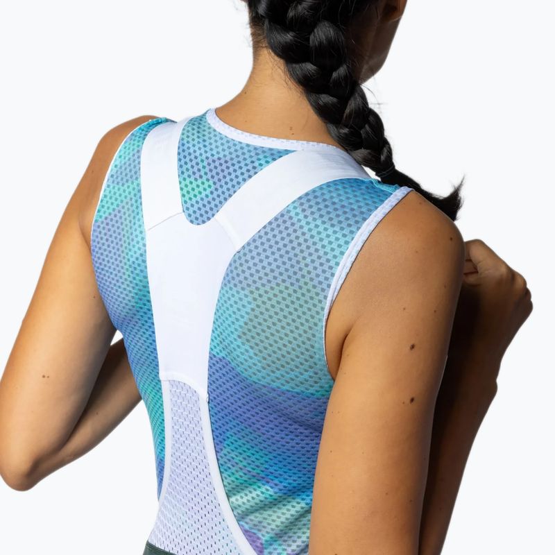 Dámské cyklistické šortky Alé Magic Colour Bibshorts forest green 4