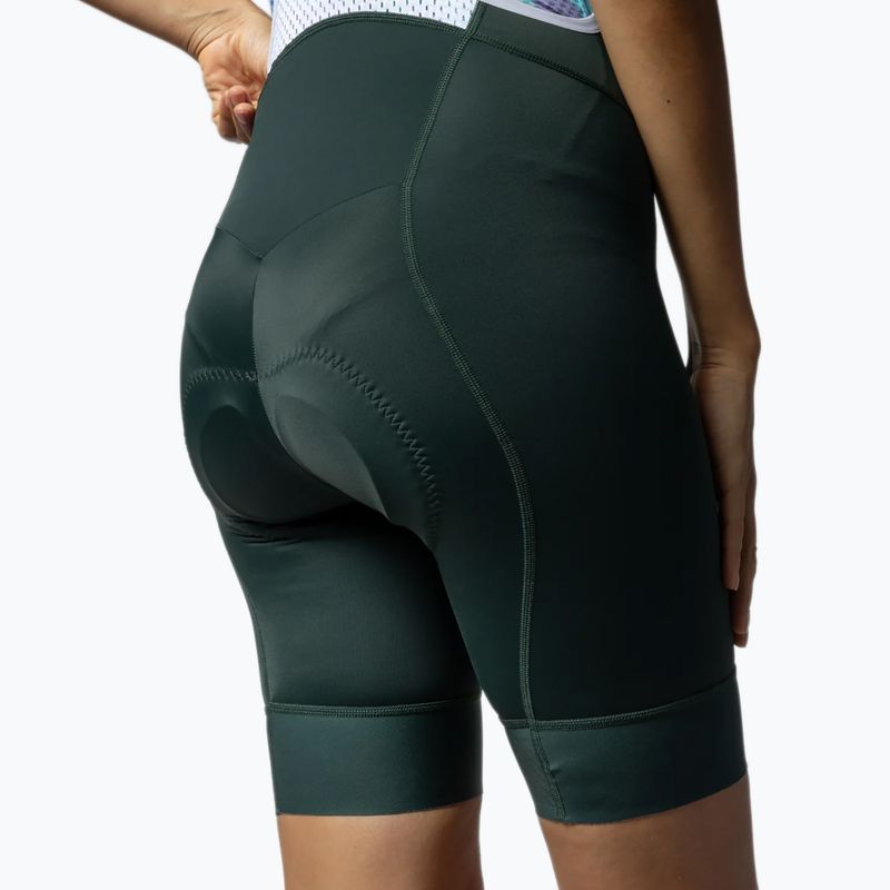 Dámské cyklistické šortky Alé Magic Colour Bibshorts forest green 6
