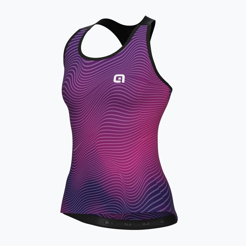 Dámský cyklistický dres Alé Onda Tank Top fialová L23117494 7
