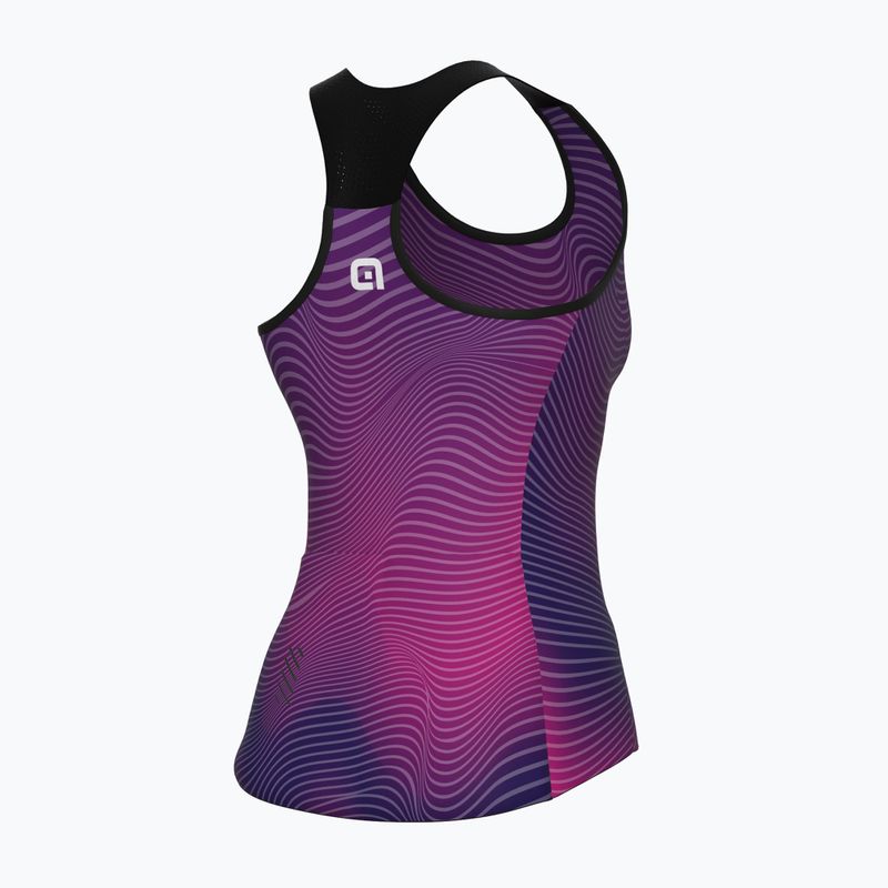 Dámský cyklistický dres Alé Onda Tank Top fialová L23117494 8