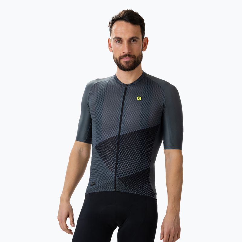 Pánský cyklistický dres Alé Web černá L23091401 2