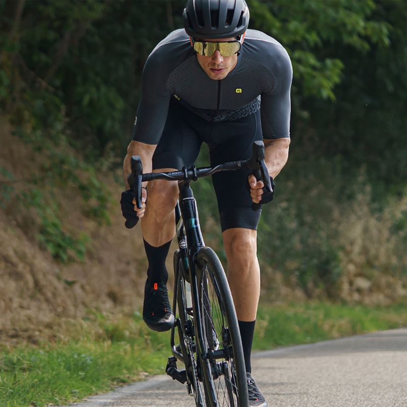 Pánský cyklistický dres Alé Web černá L23091401 12