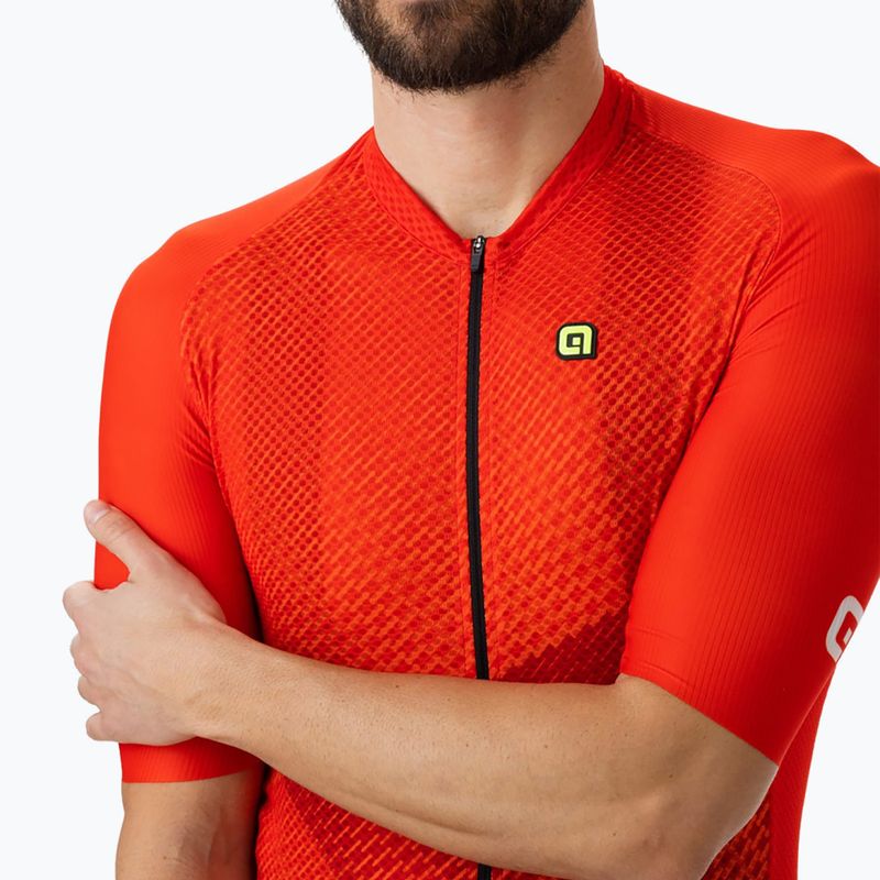 Pánský cyklistický dres Alé Web červená L23091405 4
