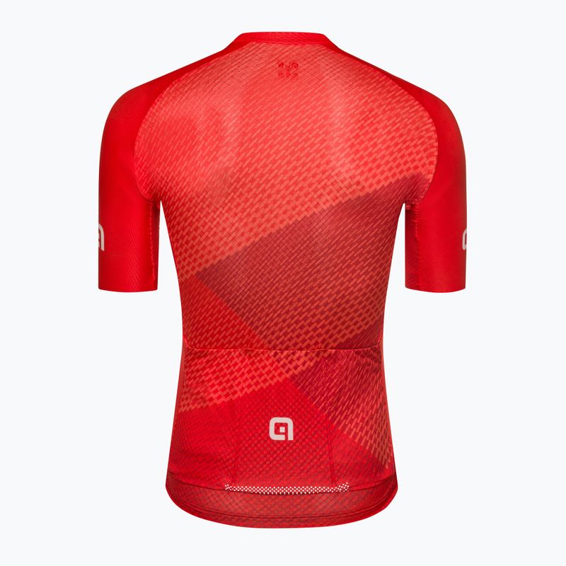 Pánský cyklistický dres Alé Web červená L23091405 7