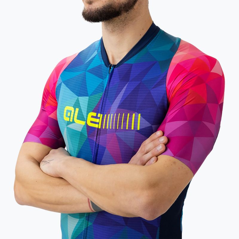 Pánský cyklistický dres Alé Valley modrý L23136402 3