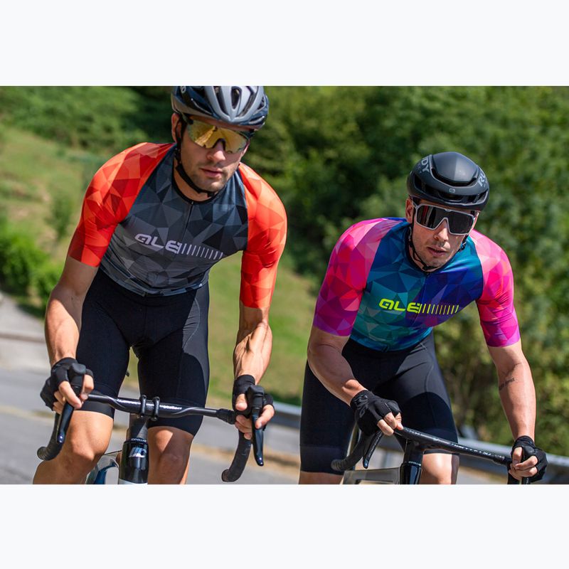 Pánský cyklistický dres Alé Valley černá L23136401 4