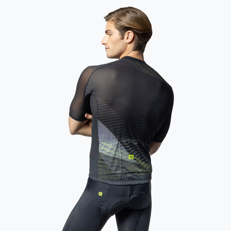 Pánský cyklistický dres Alé Connect black 2