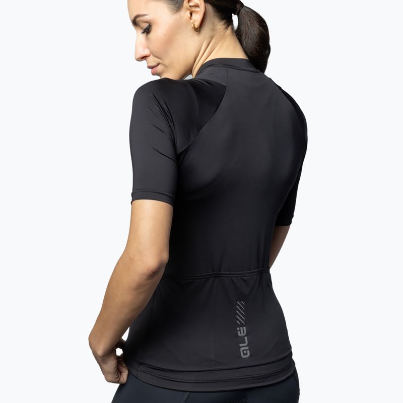 Dámský cyklistický dres Alé Color Block black 3