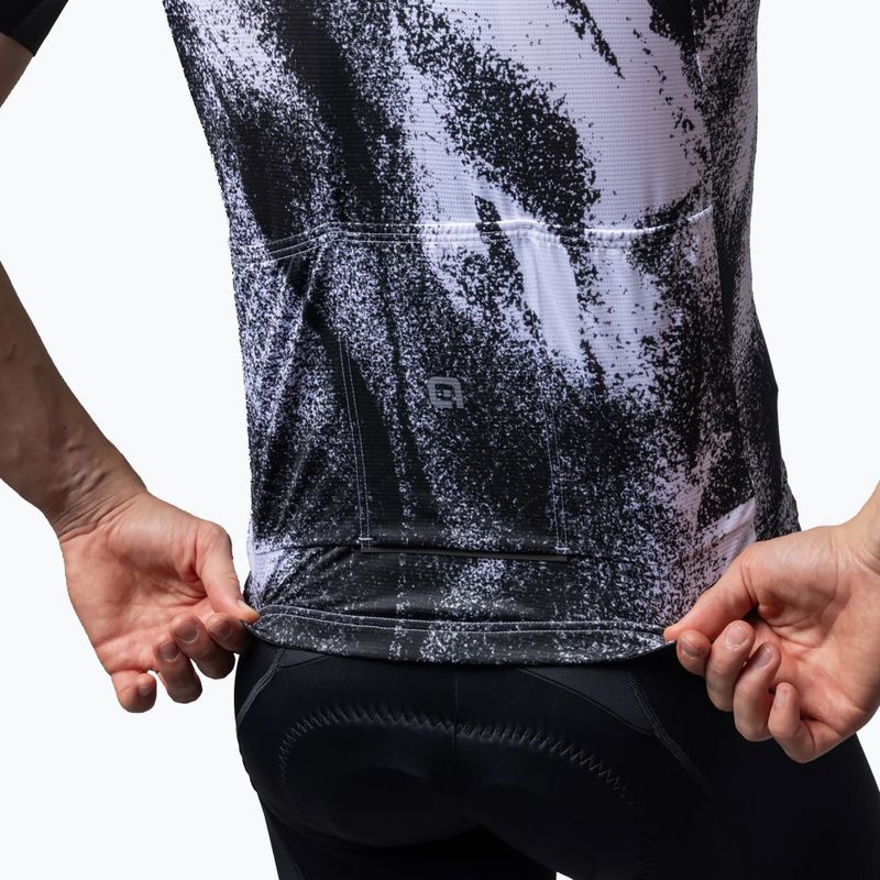 Pánský cyklistický dres Alé Trace white 5